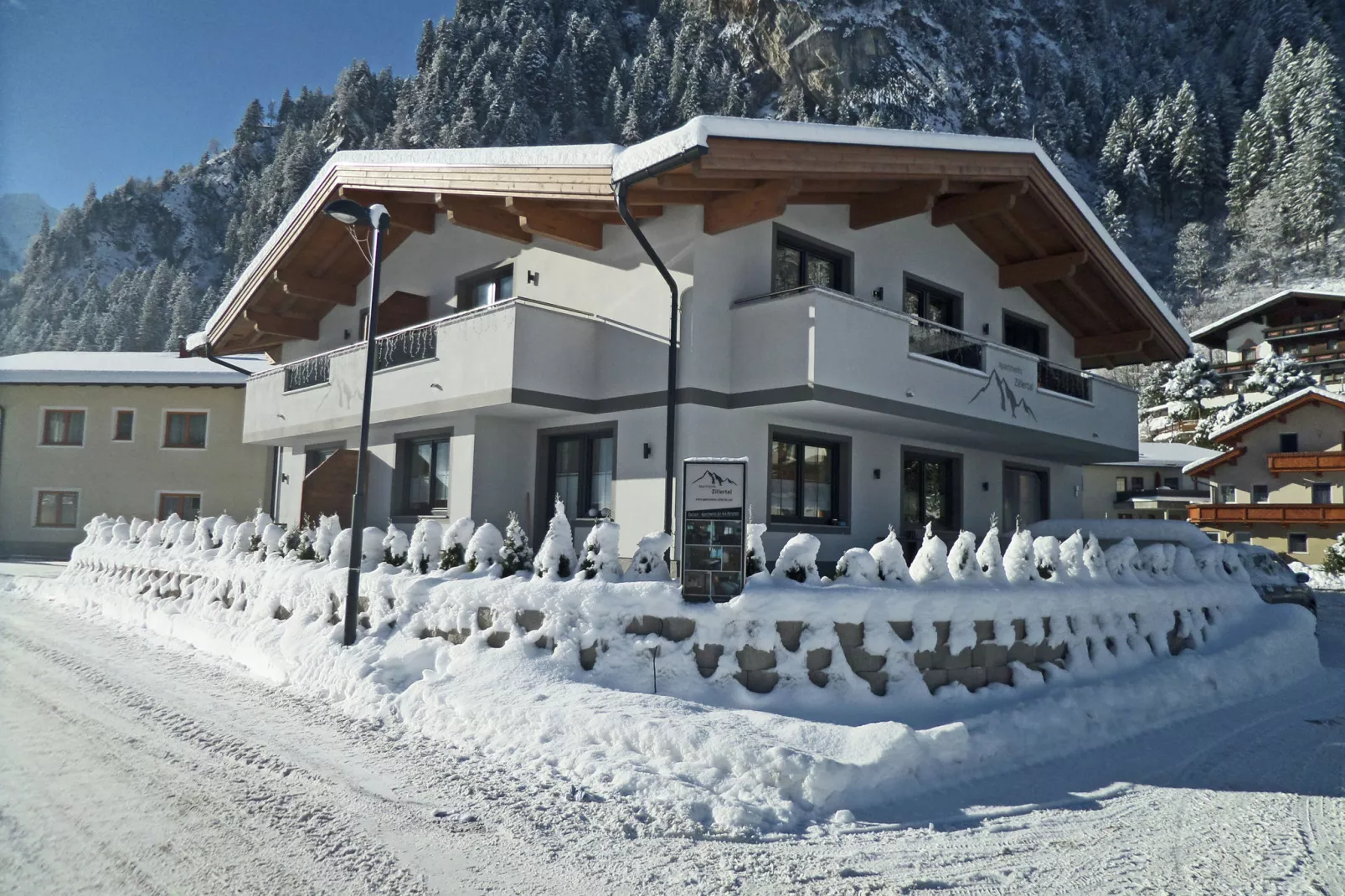 Apartments Zillertal-Exterieur winter