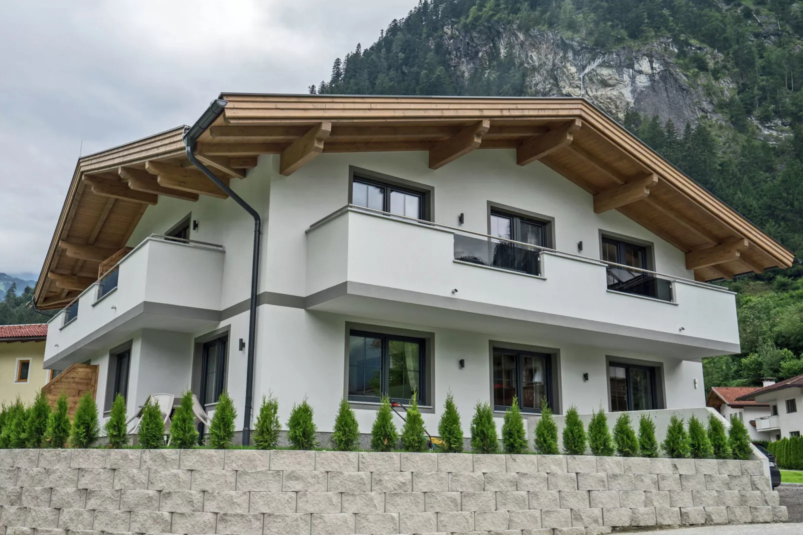 Apartments Zillertal-Buitenkant zomer