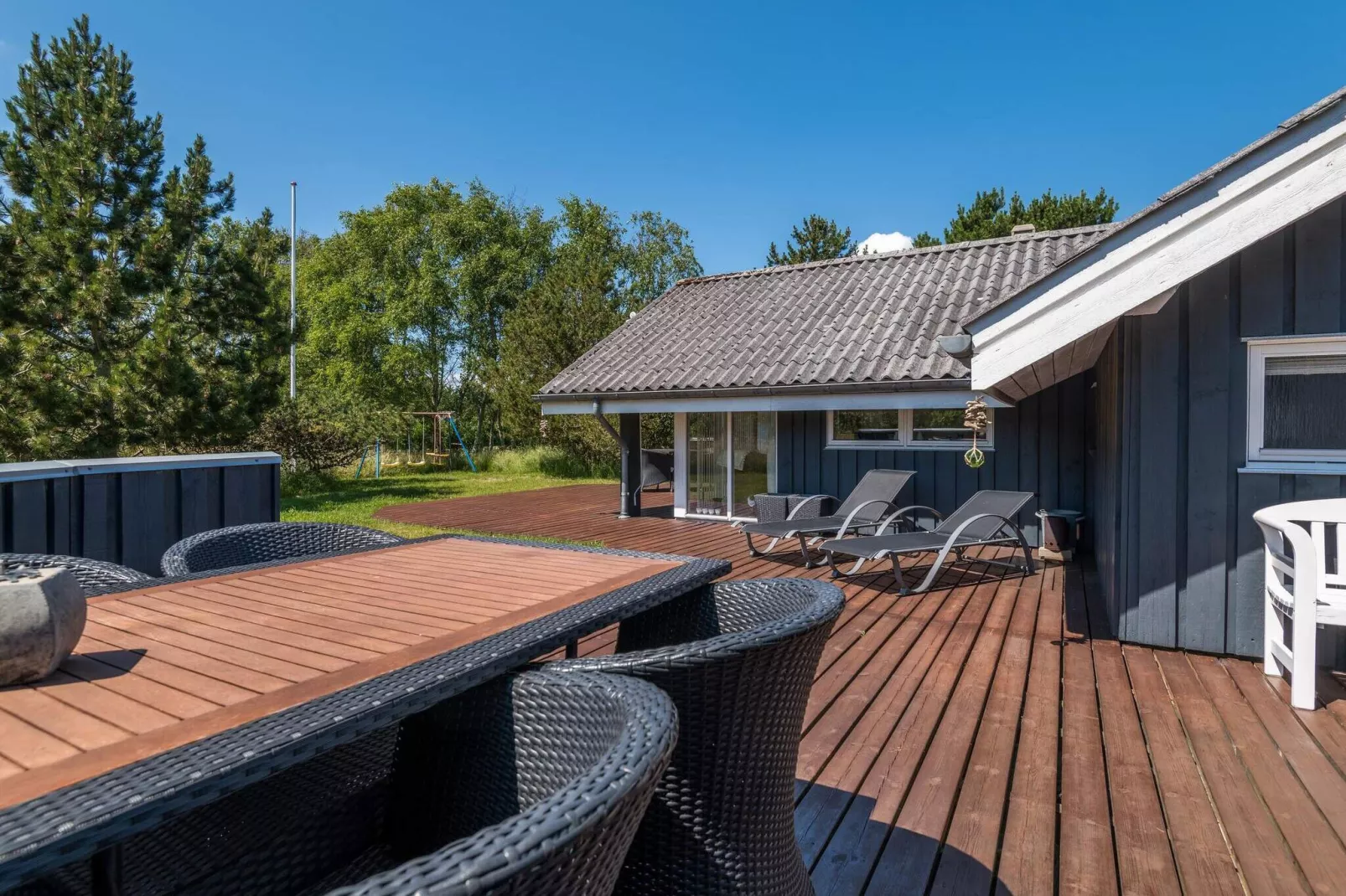 Afgelegen toevluchtsoord in Rindby-Buitenlucht