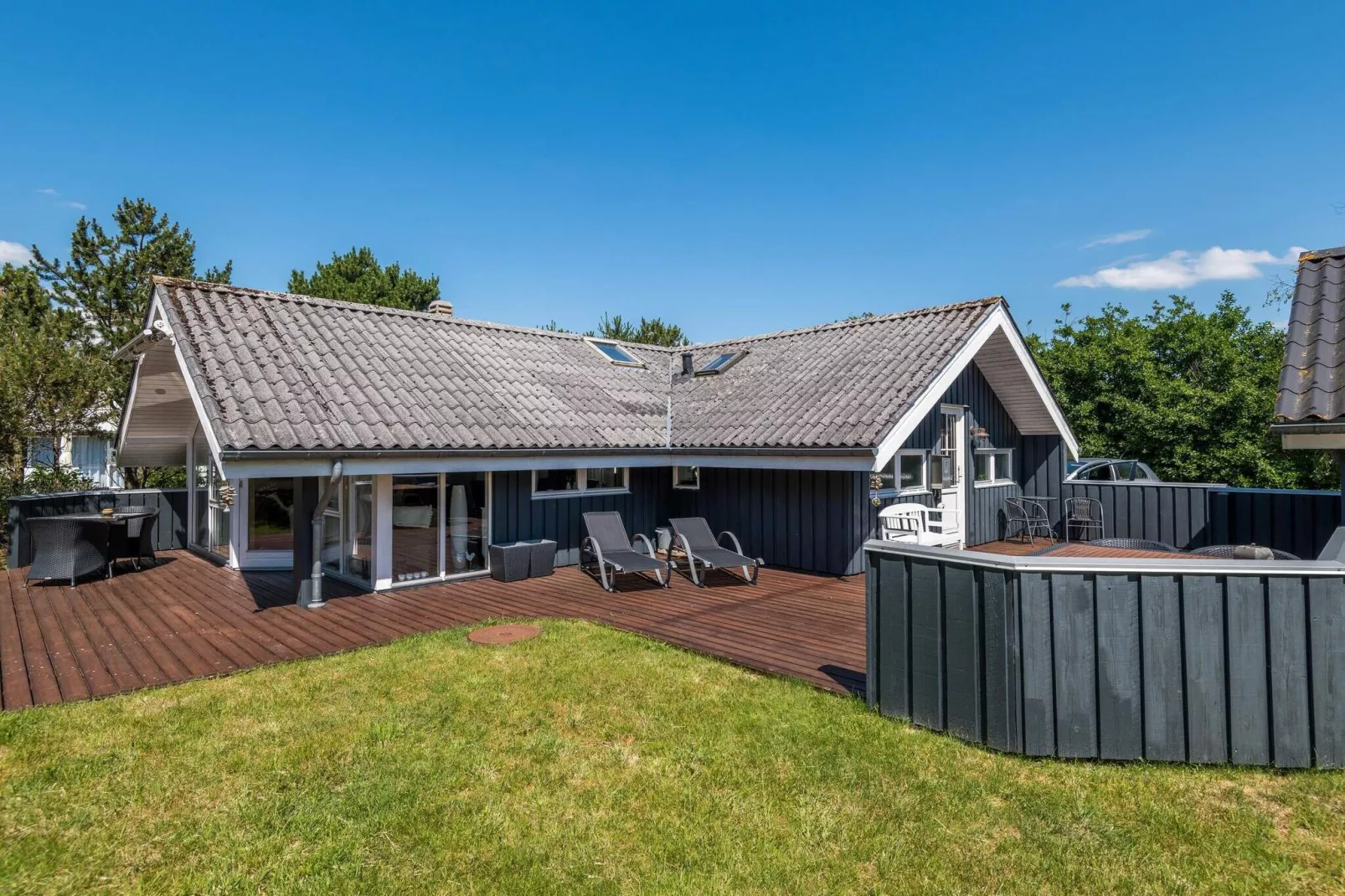 Afgelegen toevluchtsoord in Rindby-Buitenlucht