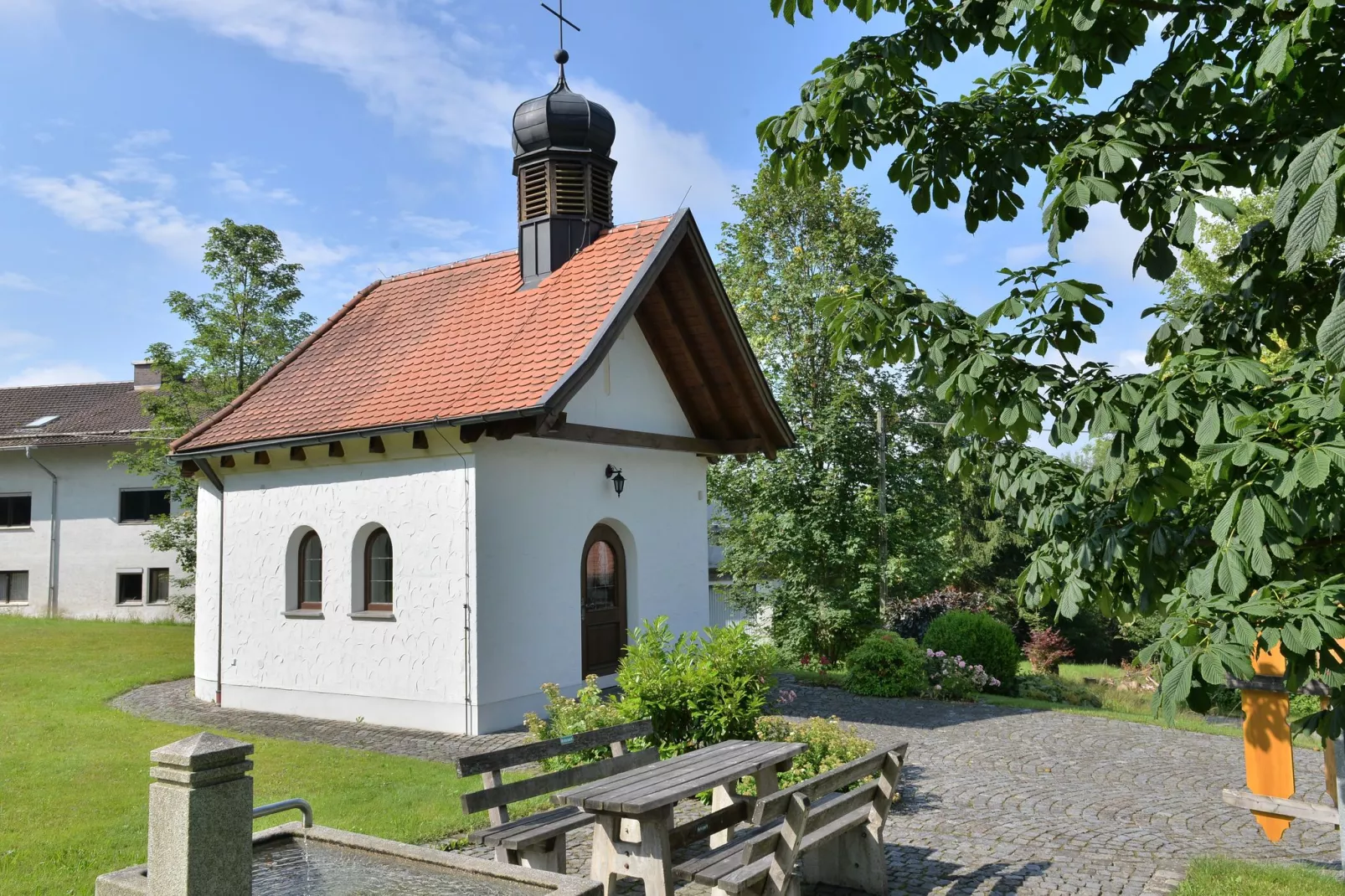 Bayerischer Wald-Gebieden zomer 1km