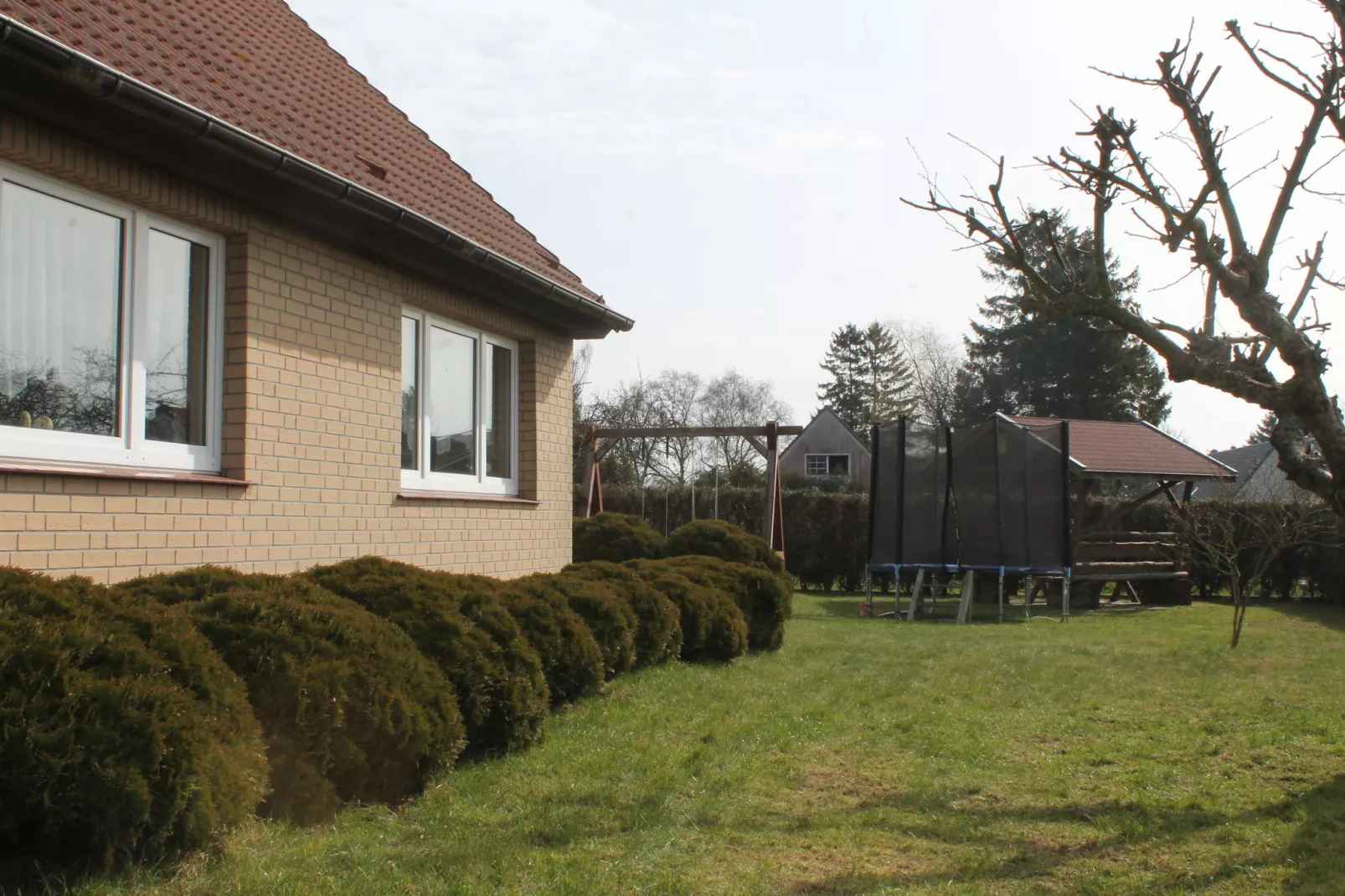 Ferienwohnung mit Koppelblick-Buitenkant zomer