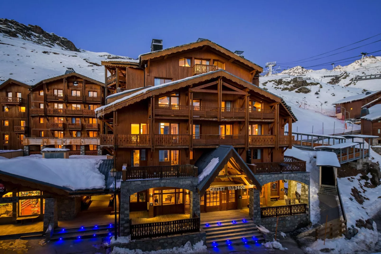 Chalet Altitude Val 2400 2-Exterieur winter