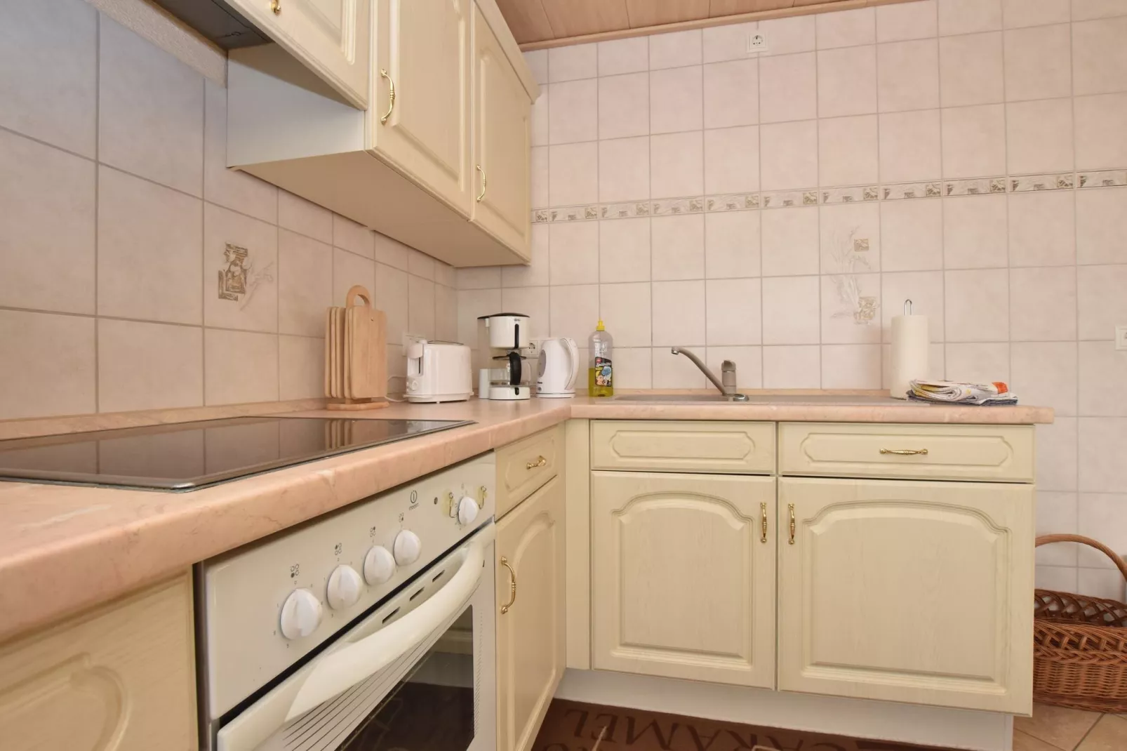 Ferienwohnung mit Koppelblick-Keuken