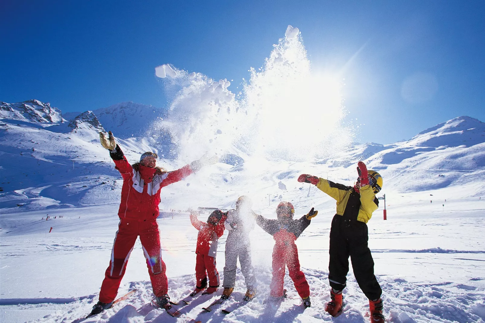 Chalet Altitude Val 2400 2-Gebied winter 1km