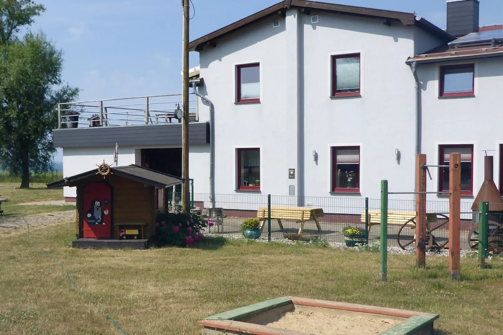 Ferienwohnung mit Meerblick-Tuinen zomer