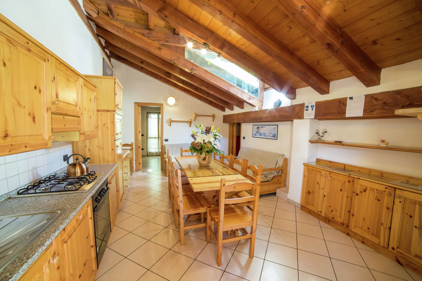 Chalet Antey Penta-Keuken