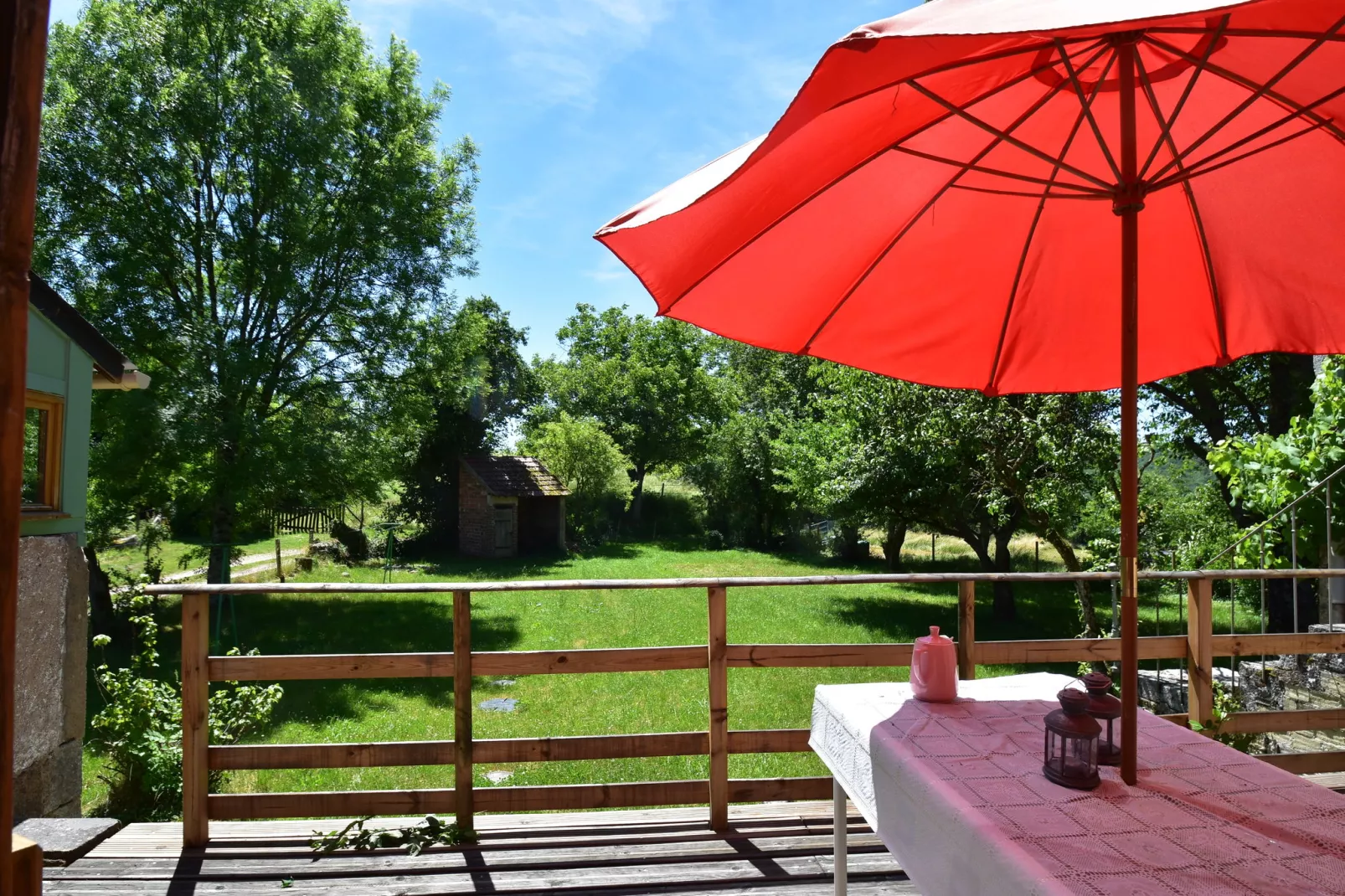 Maison de Vacances Gacogne-Terrasbalkon