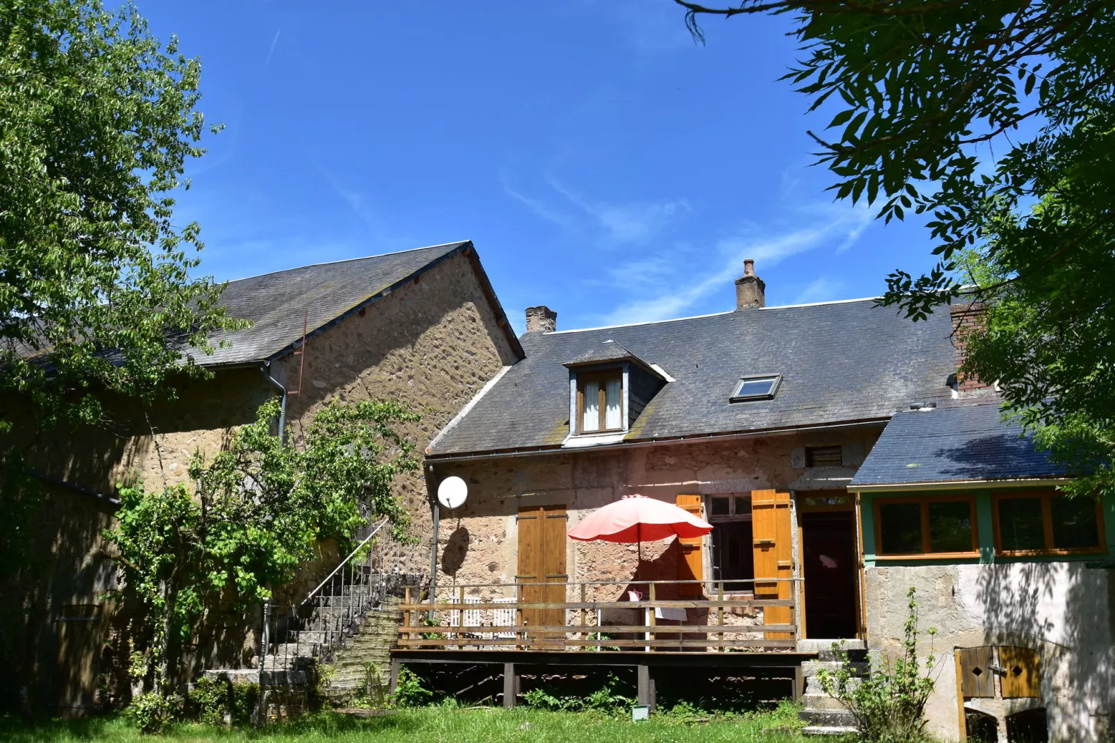 Maison de Vacances Gacogne-Terrasbalkon