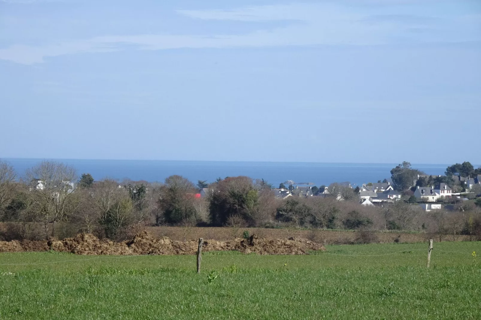 Maison plain-pied Etables-sur-Mer-Uitzicht winter