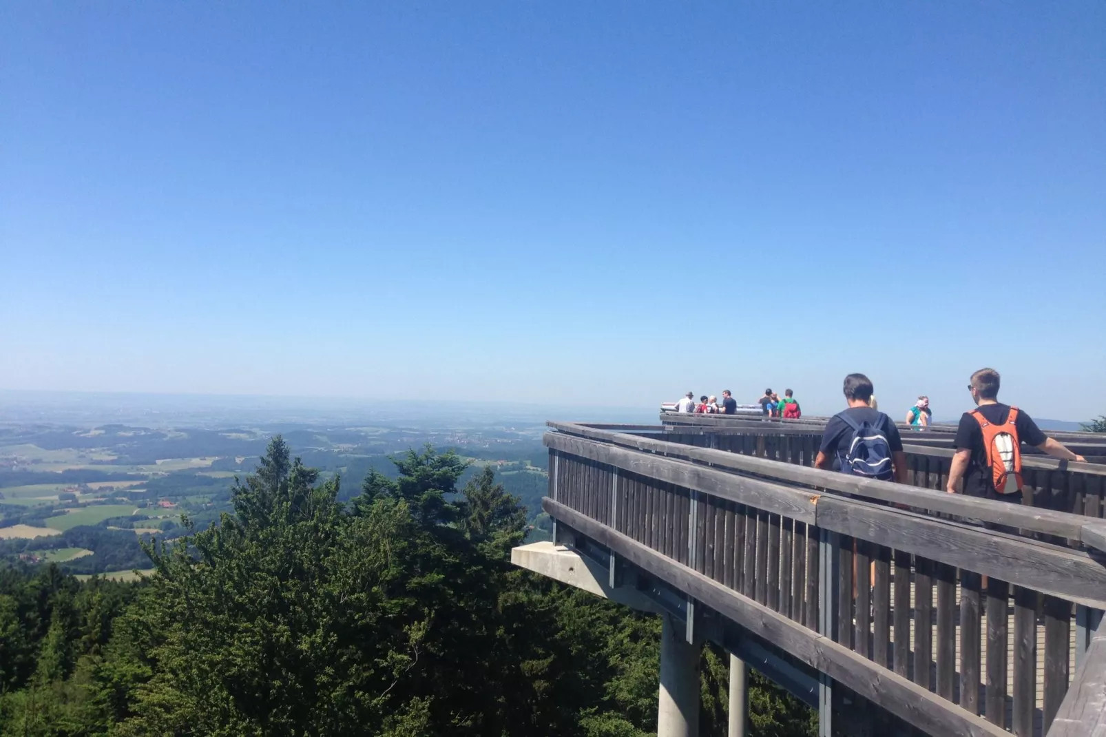 Am Kasberg-Gebieden zomer 20km