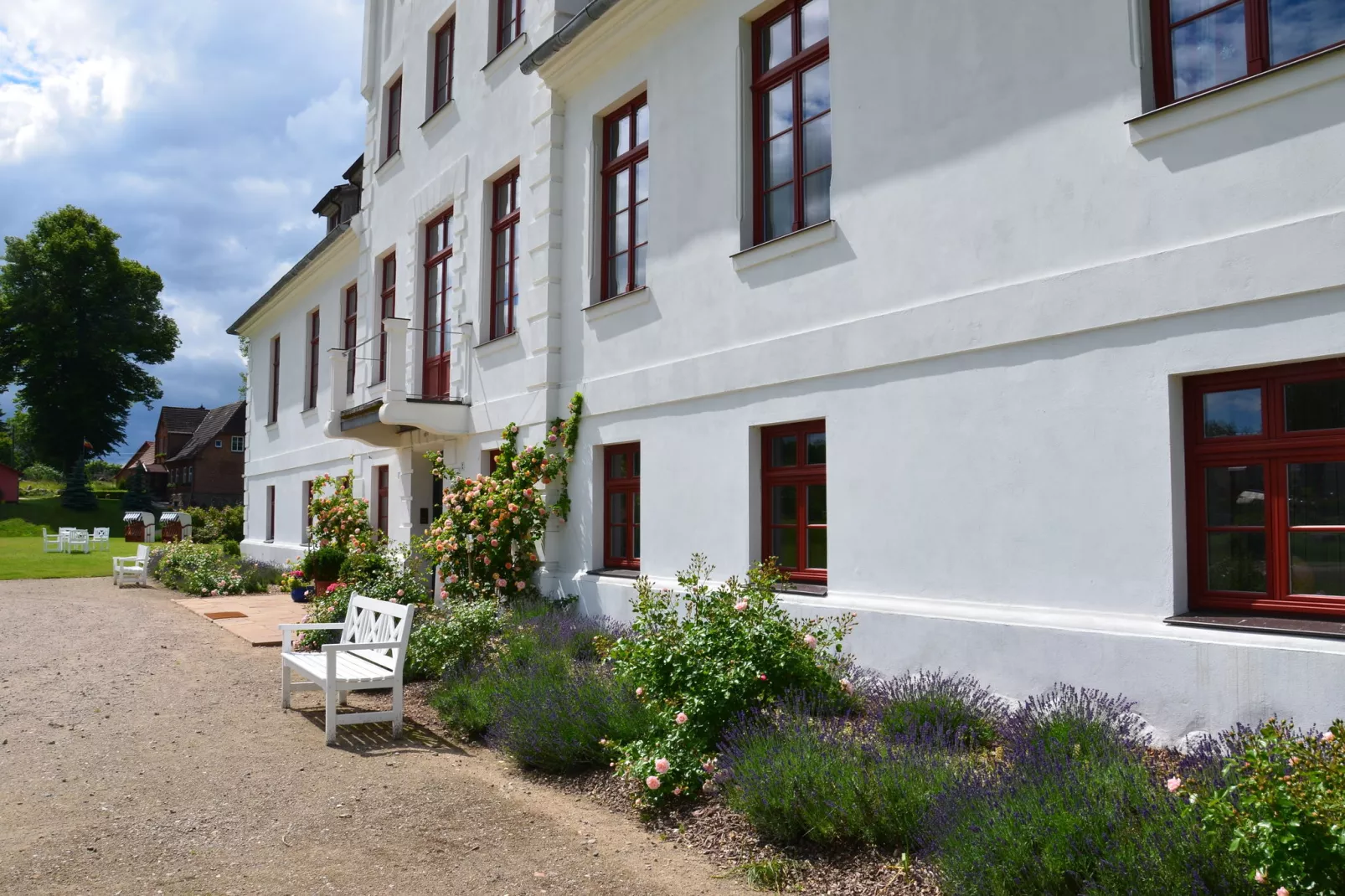 Gartenblick bei Gerdshagen-Buitenkant zomer