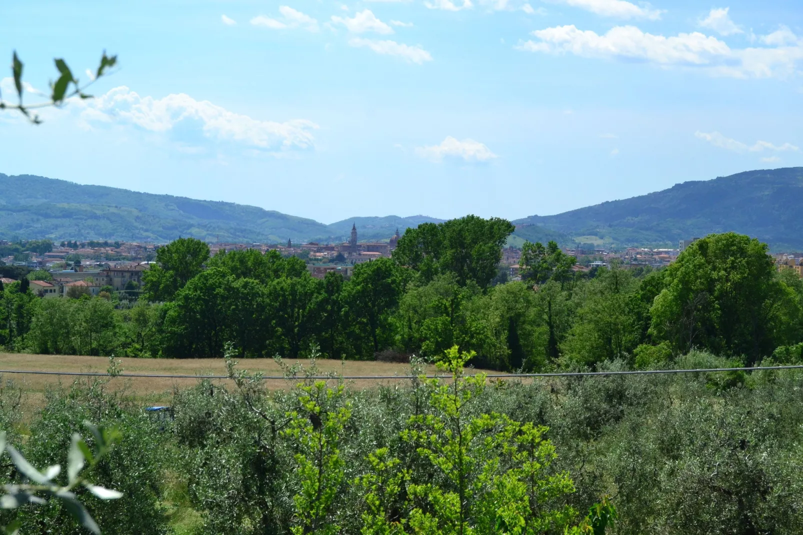 Villa dei Tarocchi-Uitzicht zomer