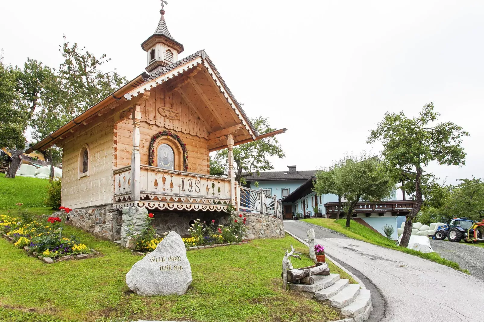 Oberkranzhof xl-Gebieden zomer 1km