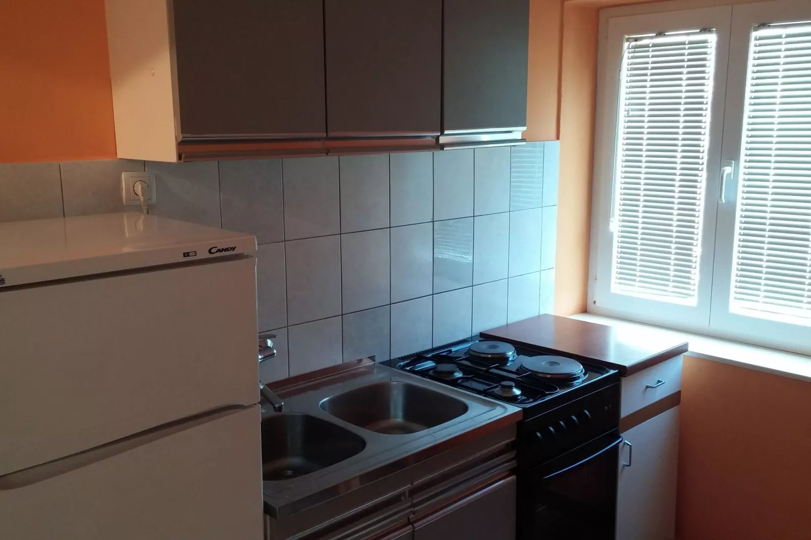 Mooi appartement in Pag met dakterras-Keuken