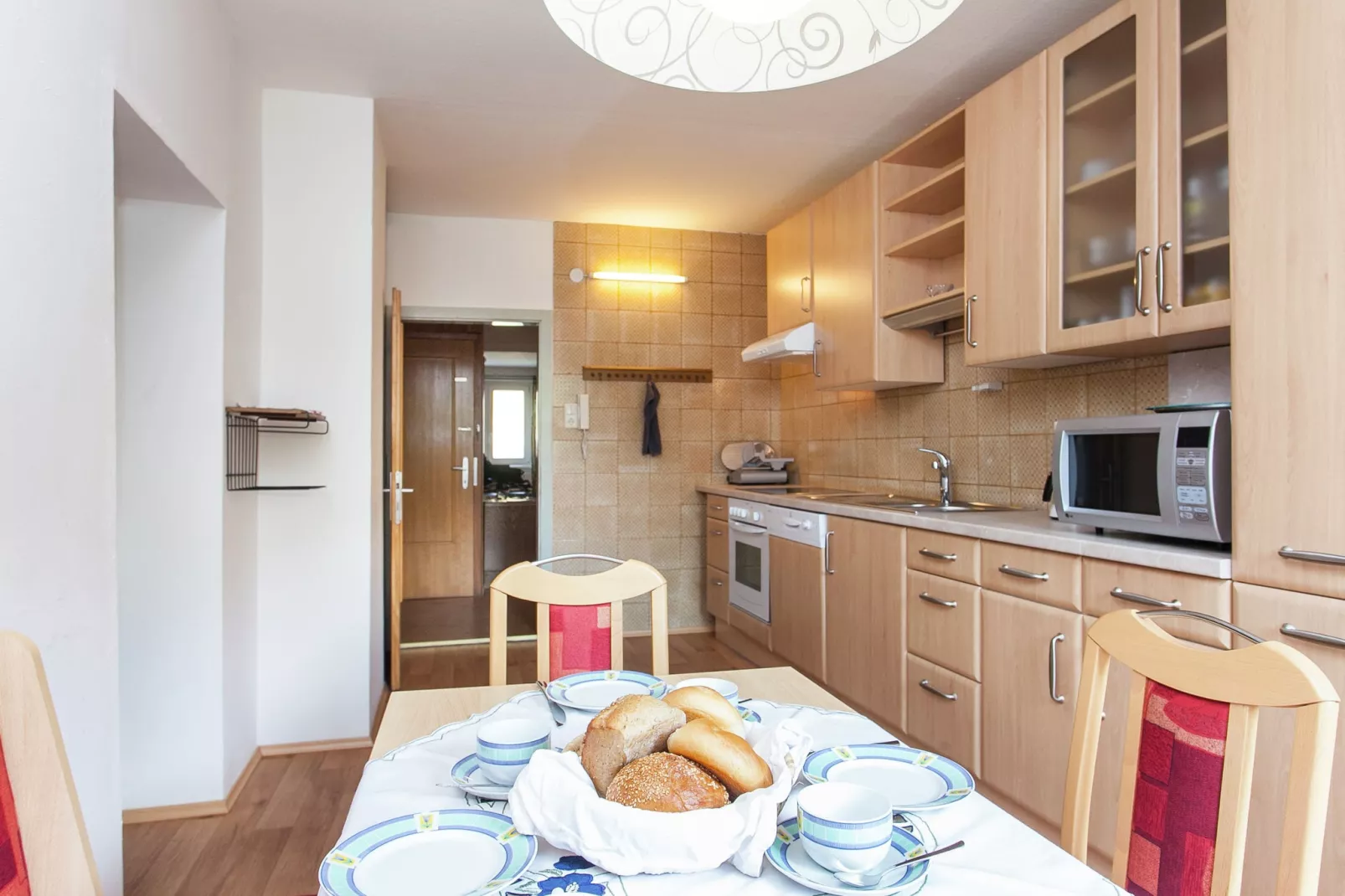 Sfeervol appartement in Salzburgerland met balkon - Keuken