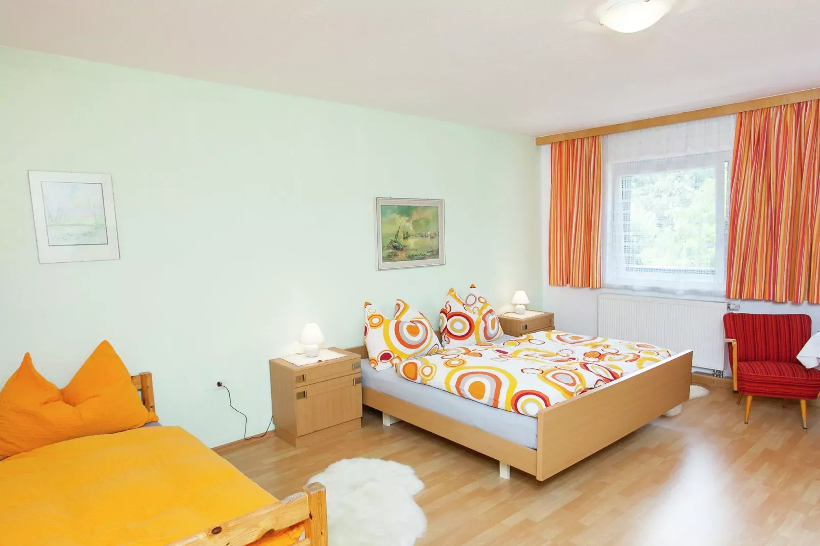 Sfeervol appartement in Salzburgerland met balkon - Slaapkamer