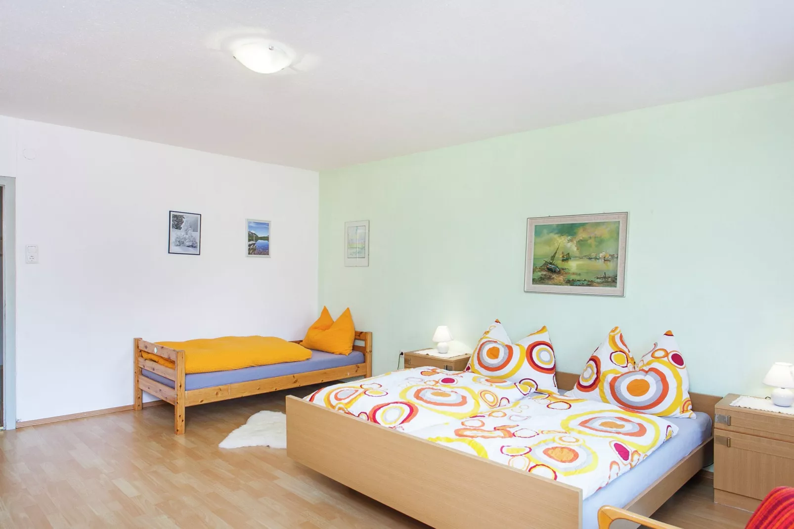 Sfeervol appartement in Salzburgerland met balkon-Slaapkamer