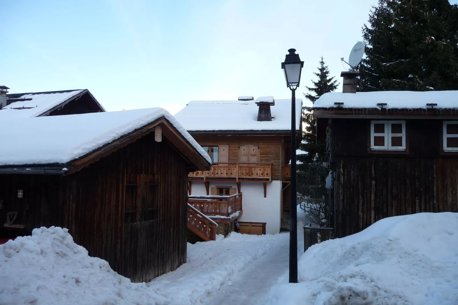 Résidence Les Belles Roches 3-Gebied winter 1km