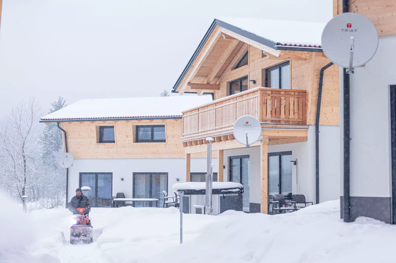 Chalet Großer Arber-Exterieur winter