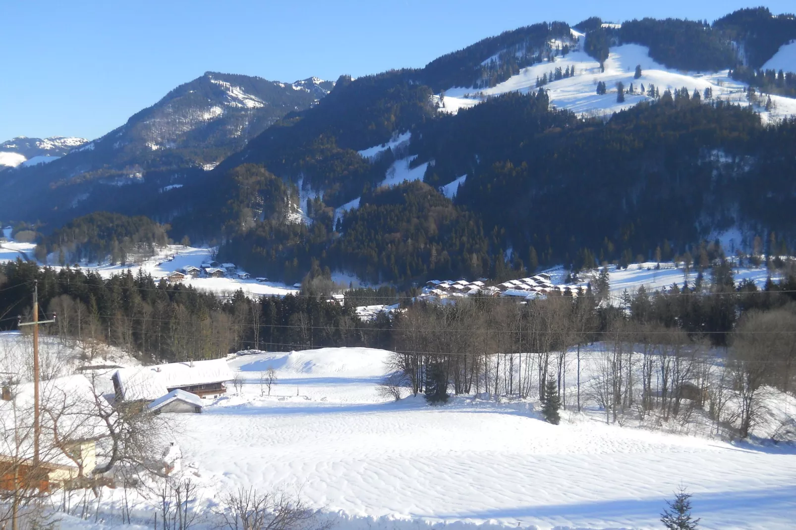 Chalet Niederndorferberg-Uitzicht winter