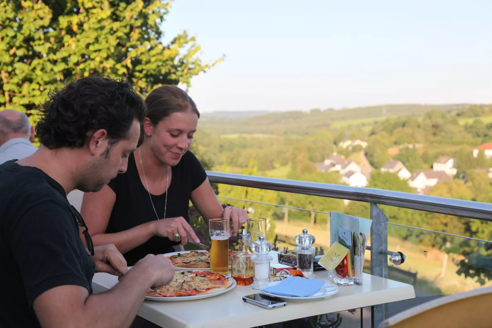 Eifelpark Kronenburger See 7-Gebieden zomer 1km