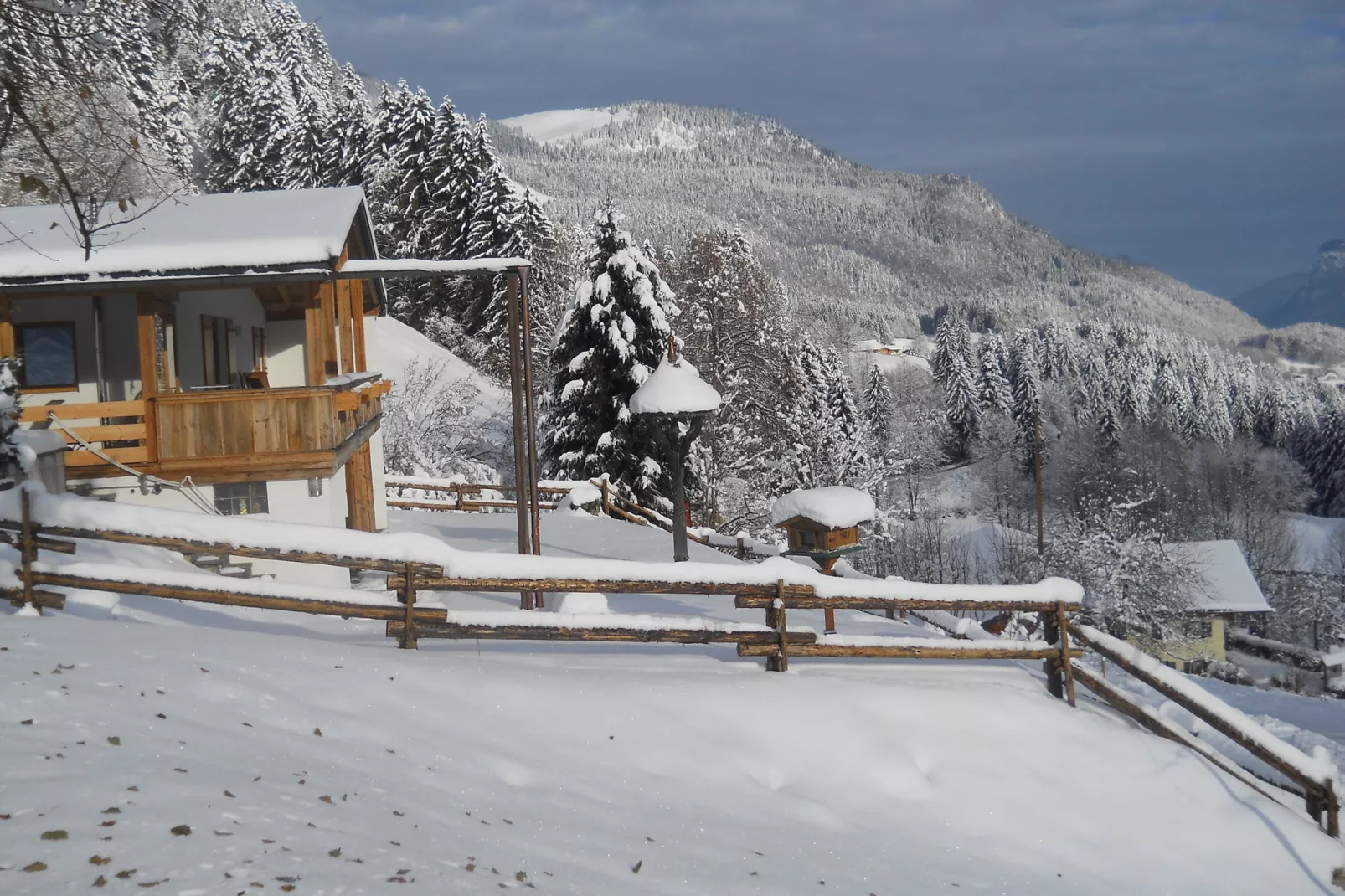 Chalet Niederndorferberg-Exterieur winter