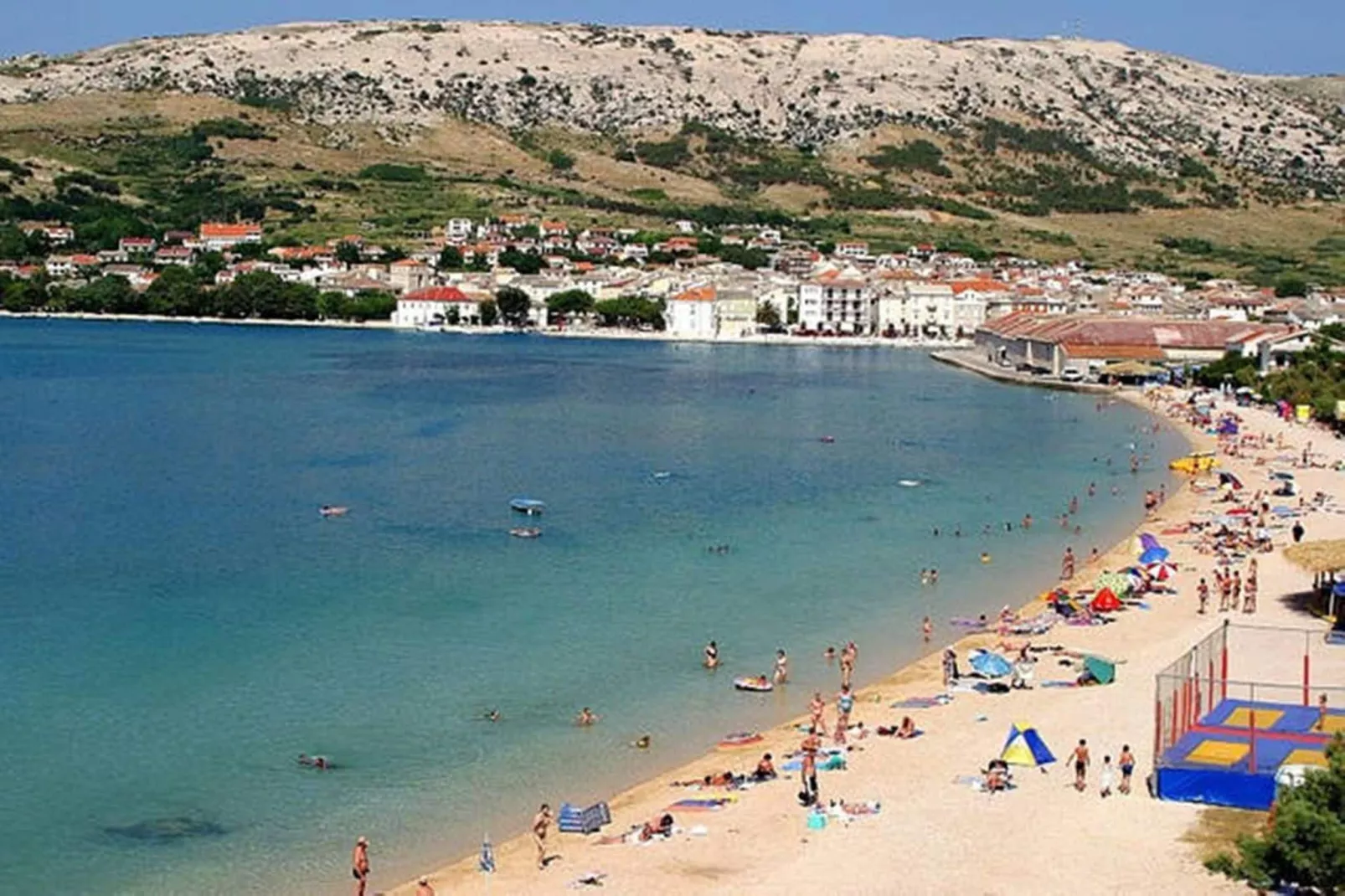 Pittoresk appartement in Pag met zeezicht-Gebieden zomer 5km