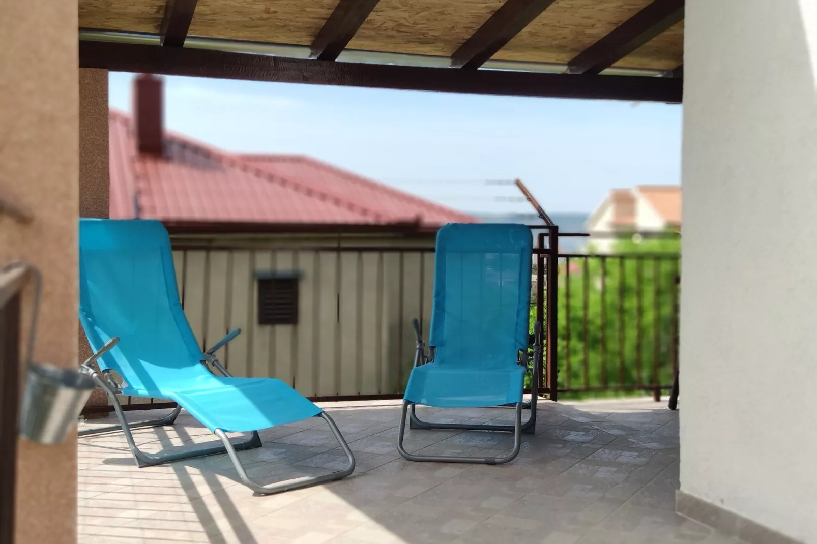 Studio apartment Paklenica-Terrasbalkon