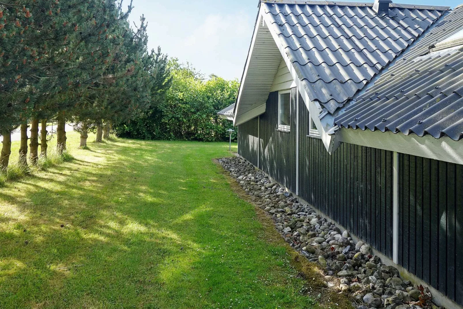 Modern vakantiehuis in Sydals met zwembad en sauna-Buitenlucht