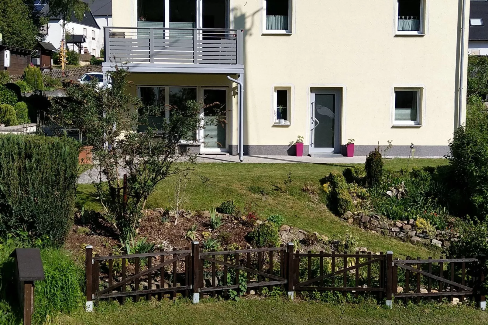 Ferienwohnung Burkart-Buitenkant zomer