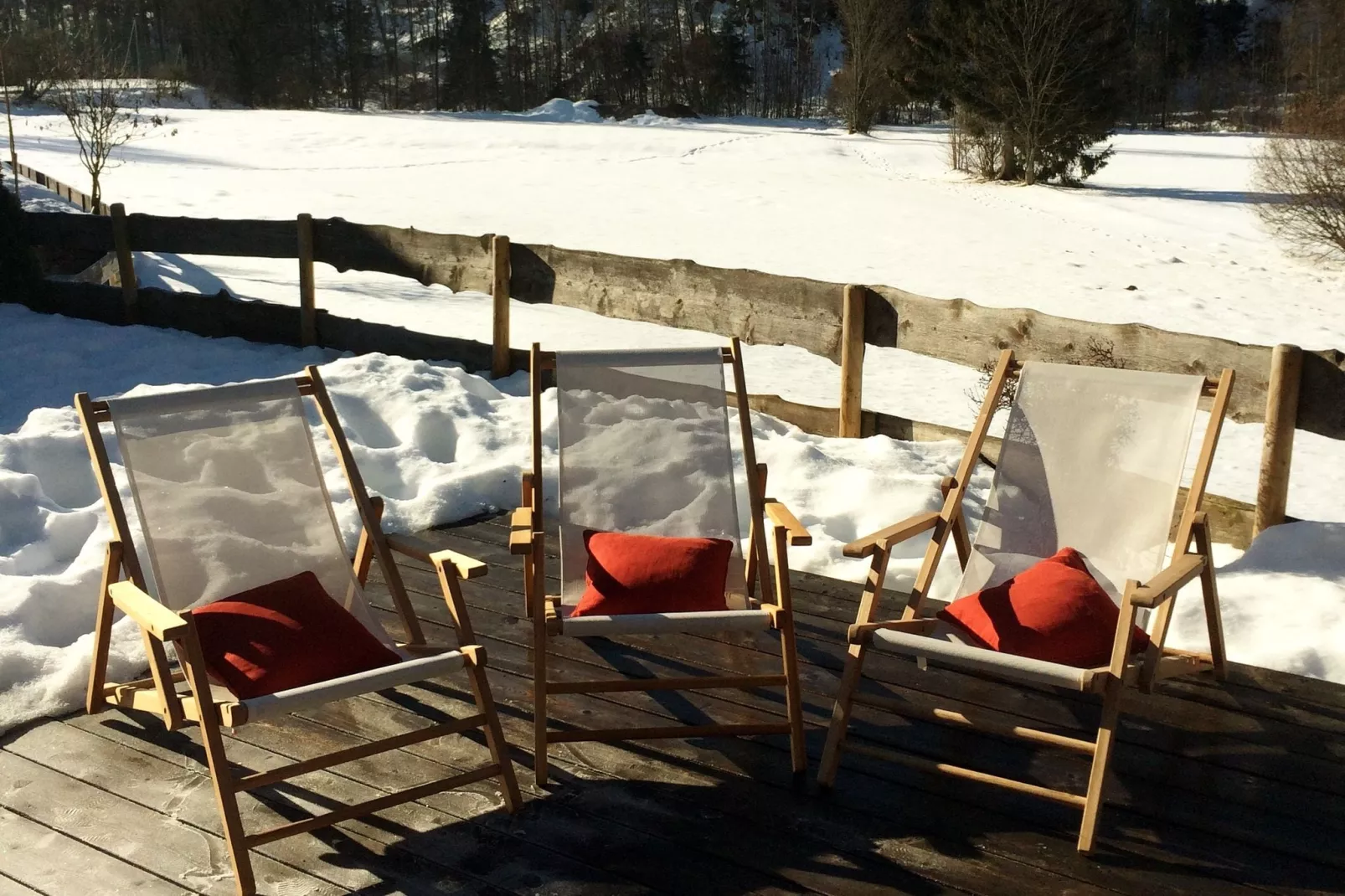 Chalet Kaiserliebe I-Tuin winter