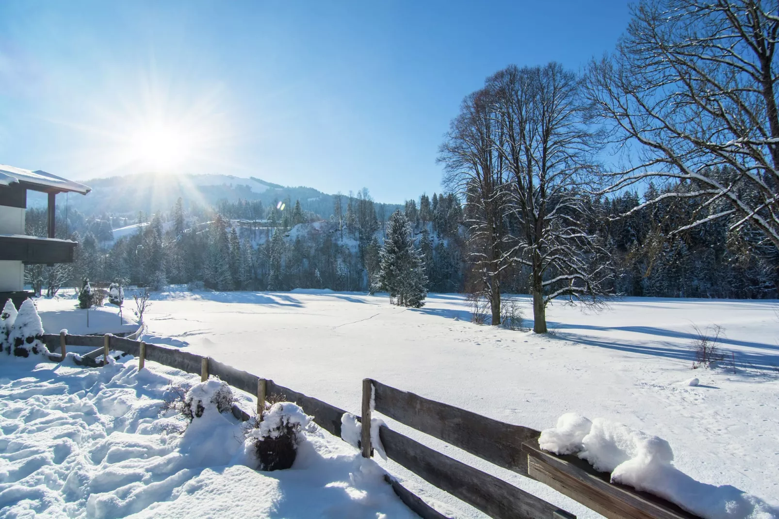 Chalet Kaiserliebe I-Tuin winter