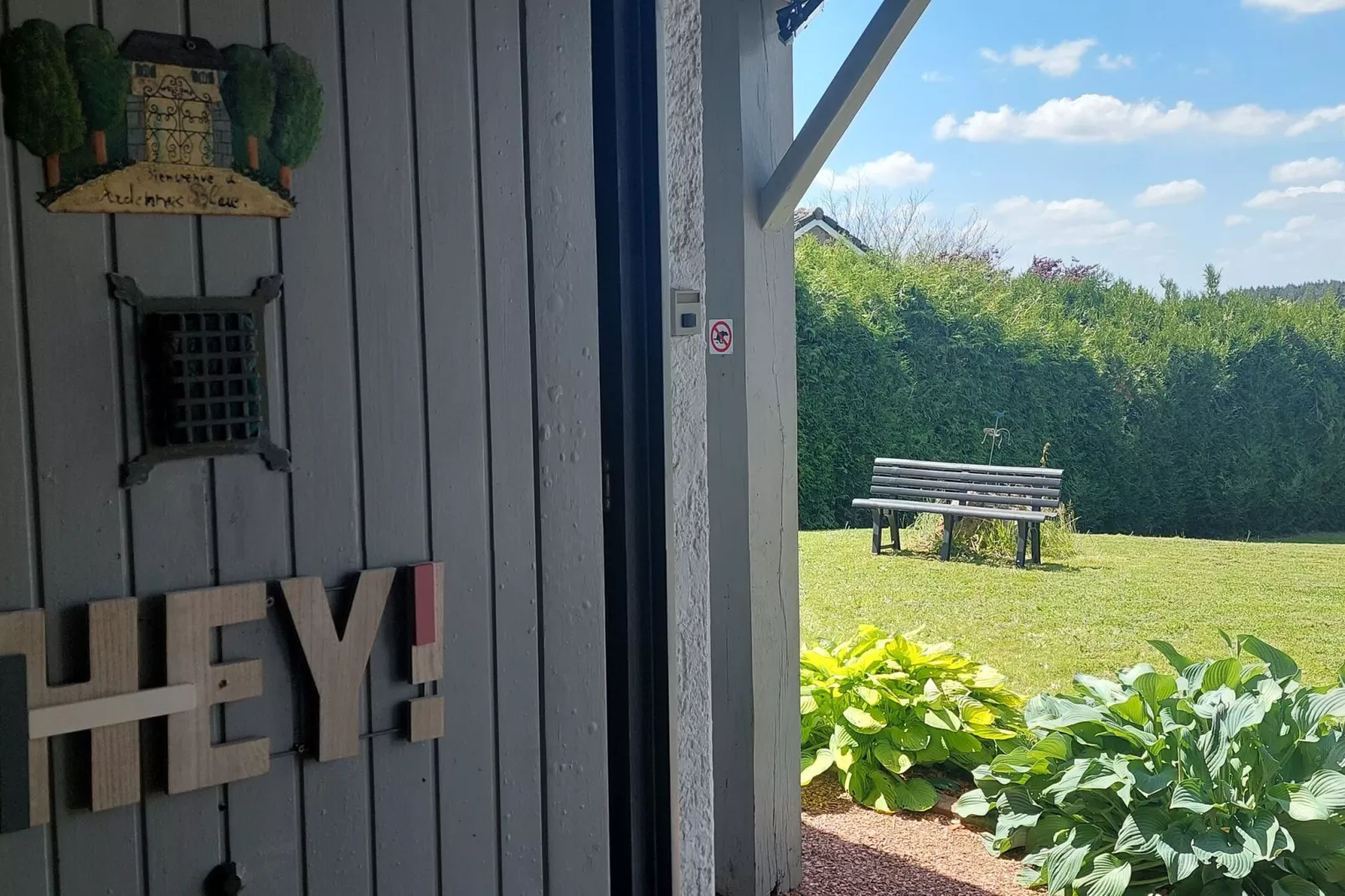 Ardennes Bleu - 10 pers maximum-Uitzicht zomer