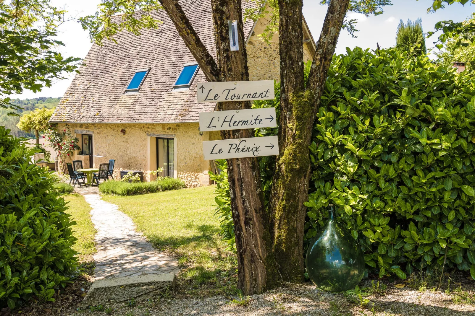 Le Phénix-Gebieden zomer 1km