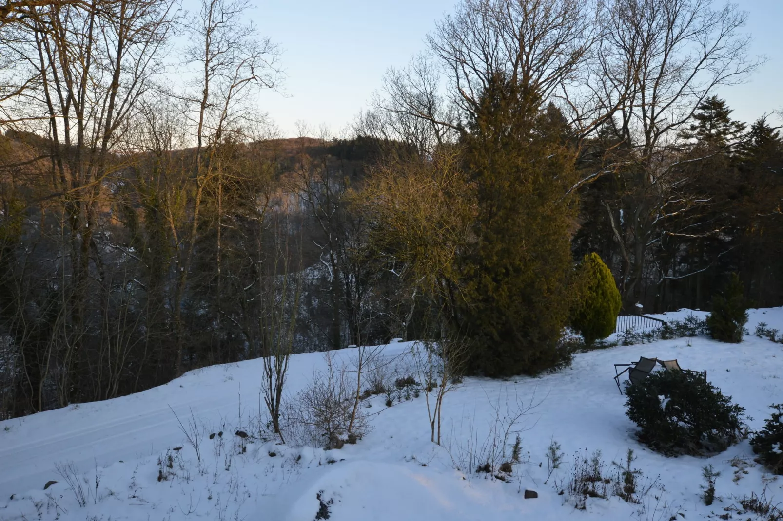 Ferienwohnung Obergeschoss Weitblick II-Uitzicht winter