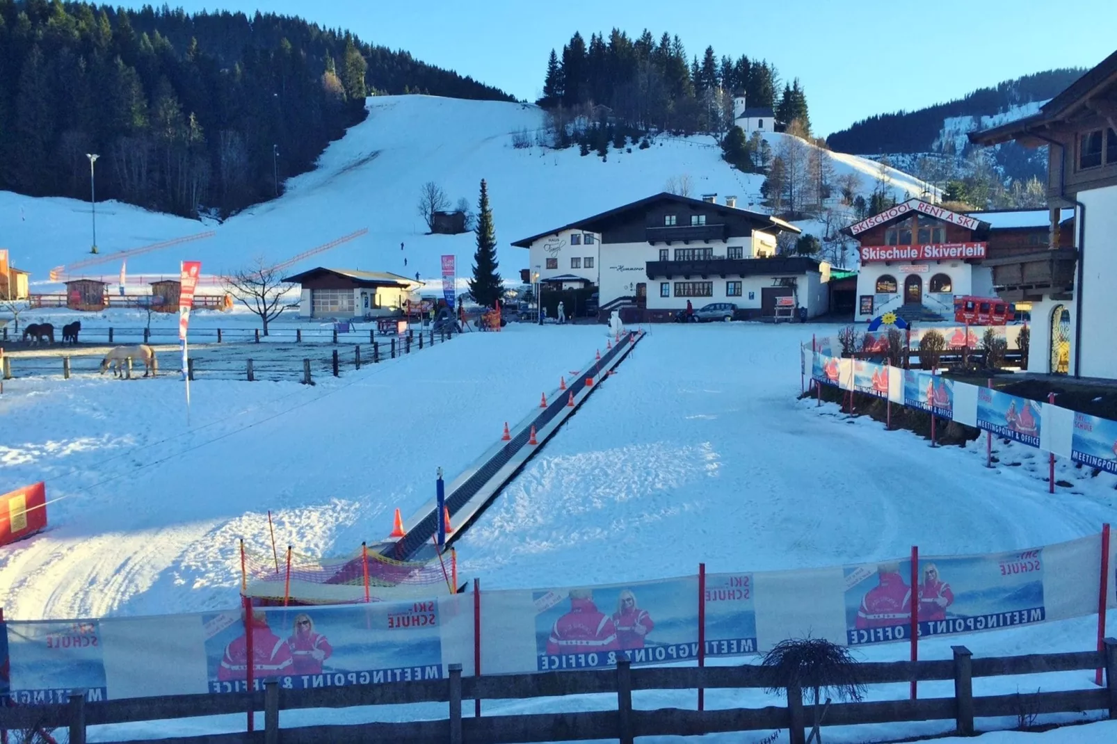 Chalet Kaiserliebe II-Uitzicht winter