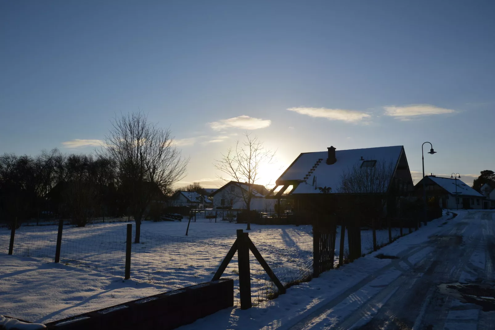 Ferienwohnung Obergeschoss Weitblick II-Gebied winter 5km