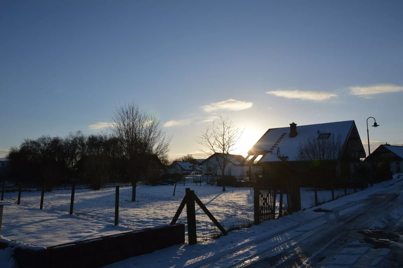 Ferienwohnung Obergeschoss Weitblick II-Gebied winter 20km