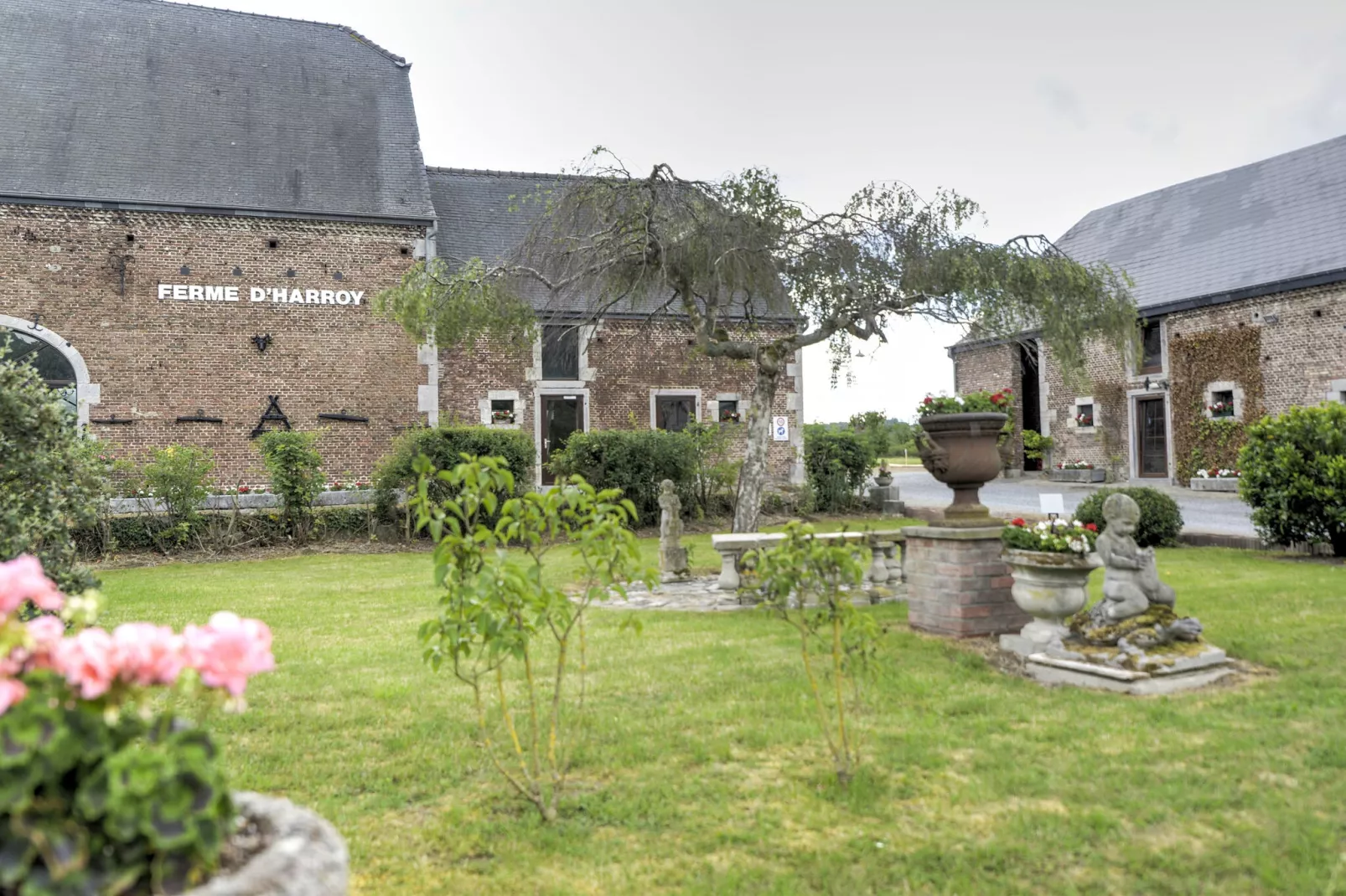 Ferme d'Harroy-Tuinen zomer