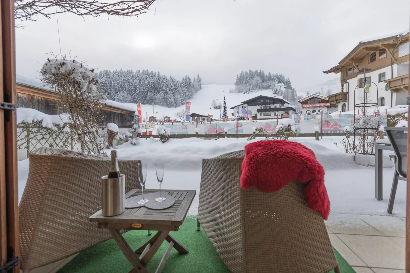 Chalet Kaiserliebe II-Terrasbalkon