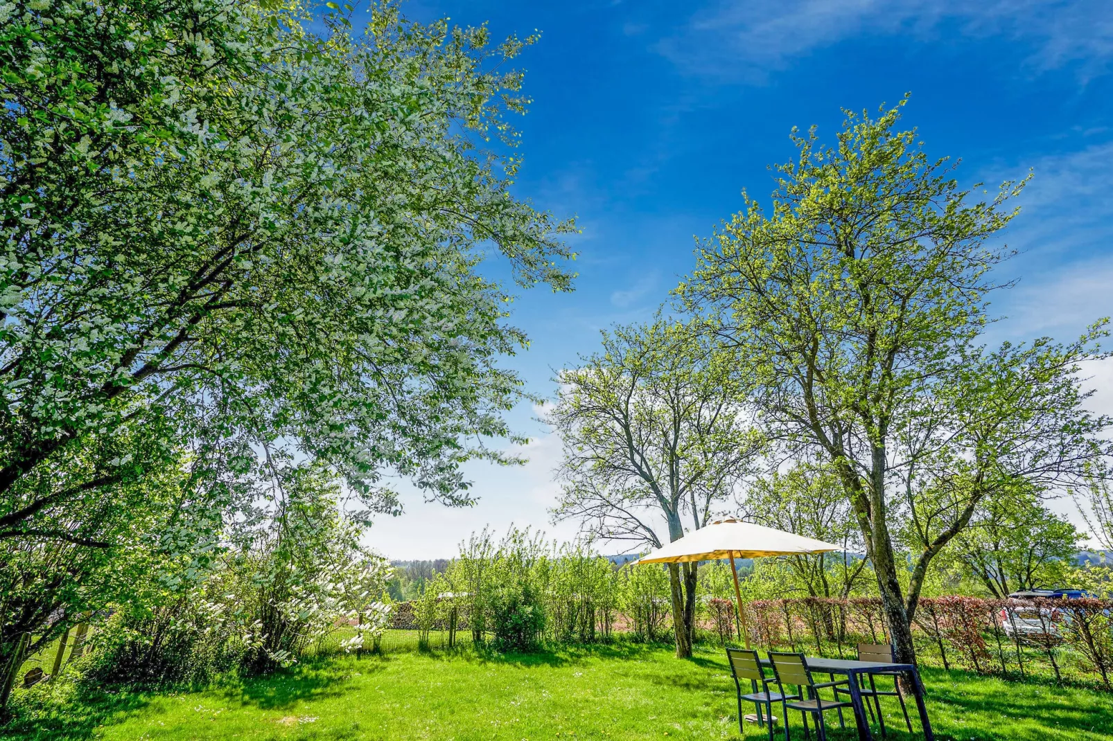 La Bergerie-Uitzicht zomer