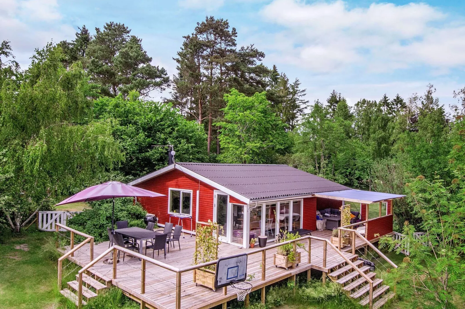 6 persoons vakantie huis in Rønde