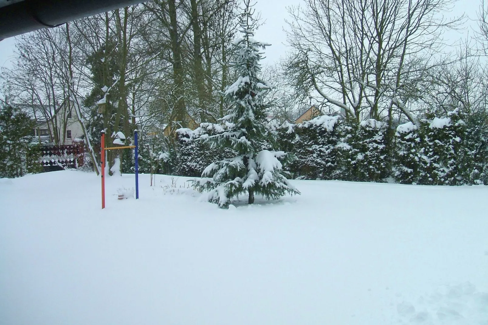 Ferienhaus Storchenblick-Tuin winter