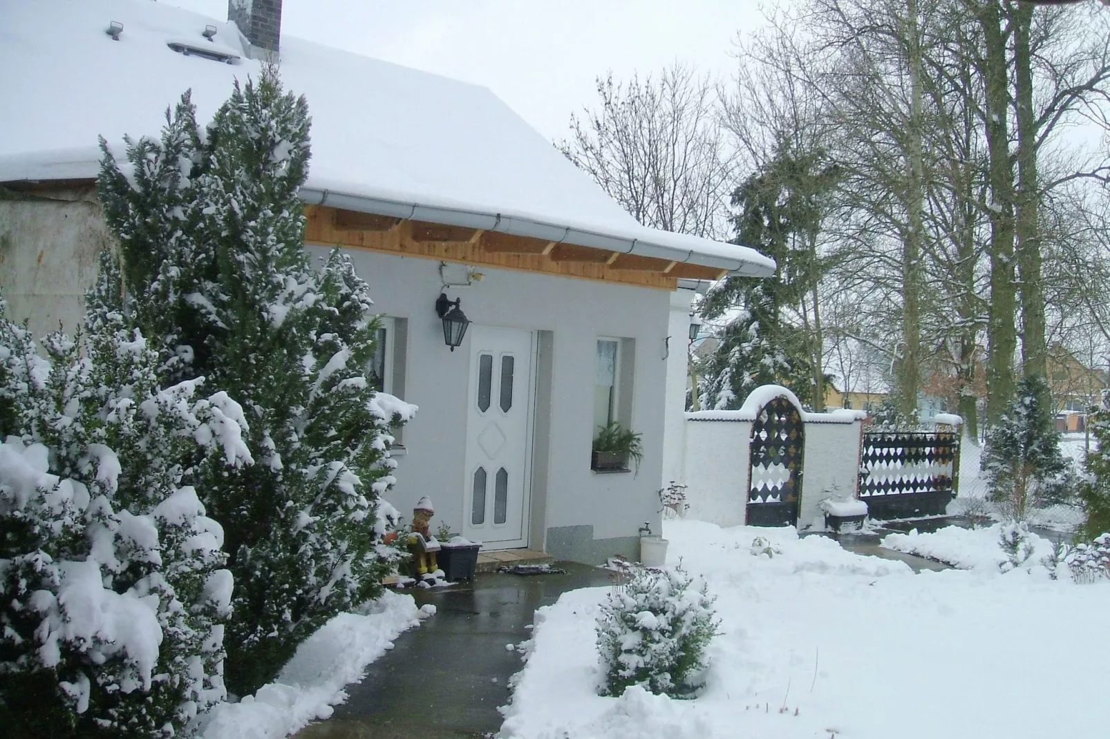 Ferienhaus Storchenblick-Exterieur winter