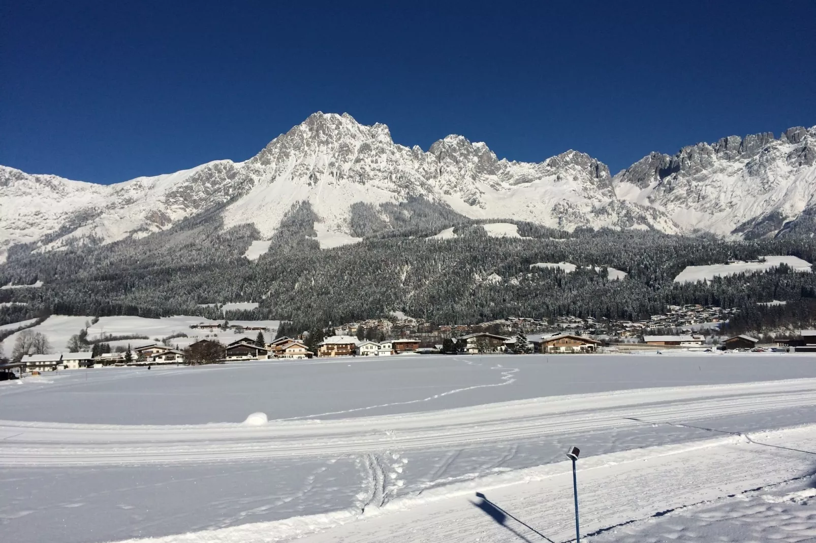 Chalet Kaiserliebe I-Gebied winter 1km