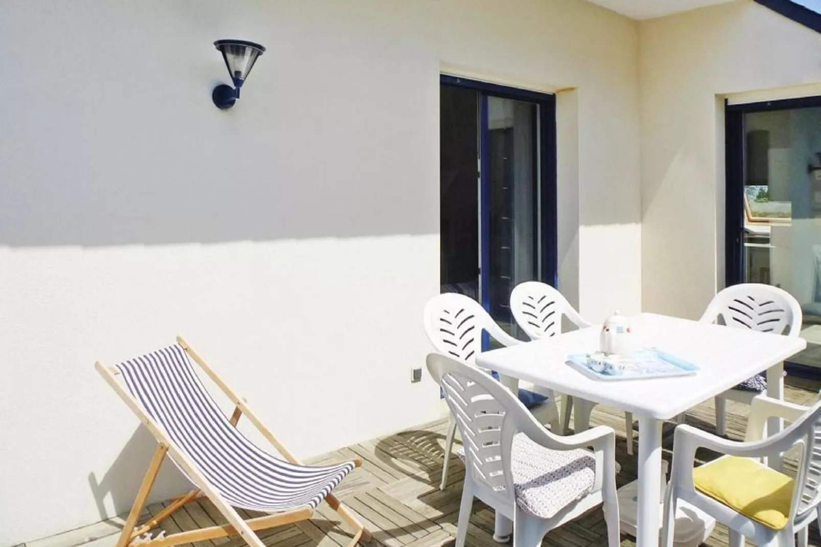 Holiday home Pordic-Terrasbalkon