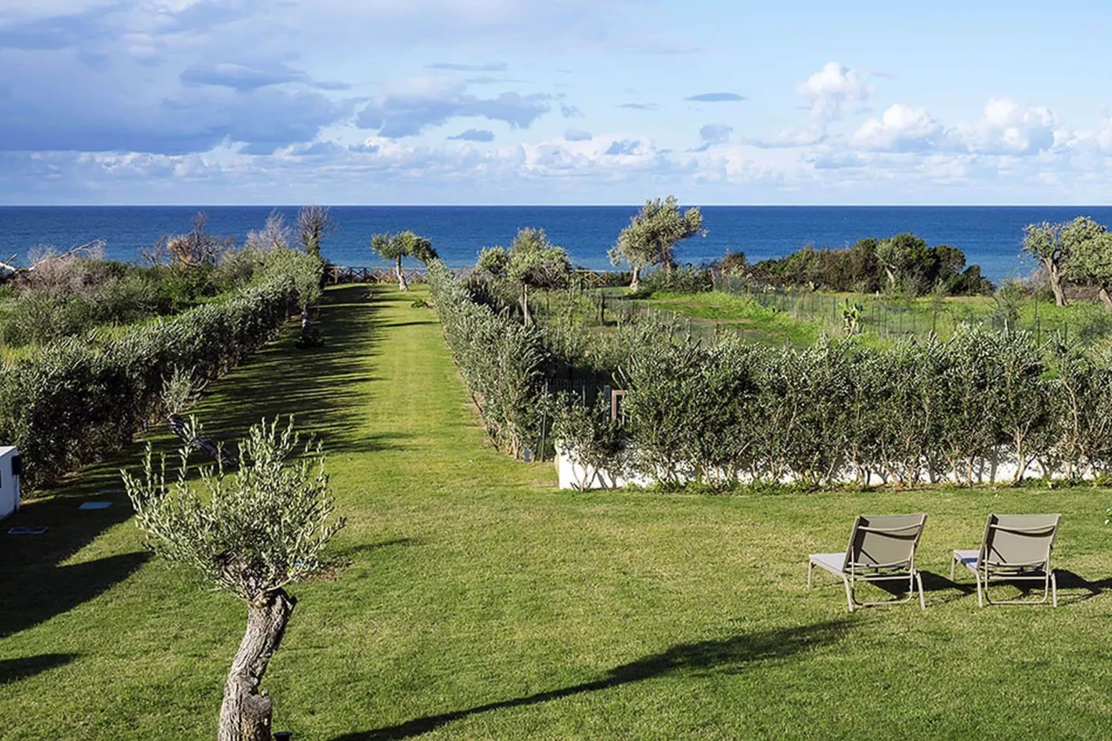 Villa Nettuno-Gebieden zomer 1km