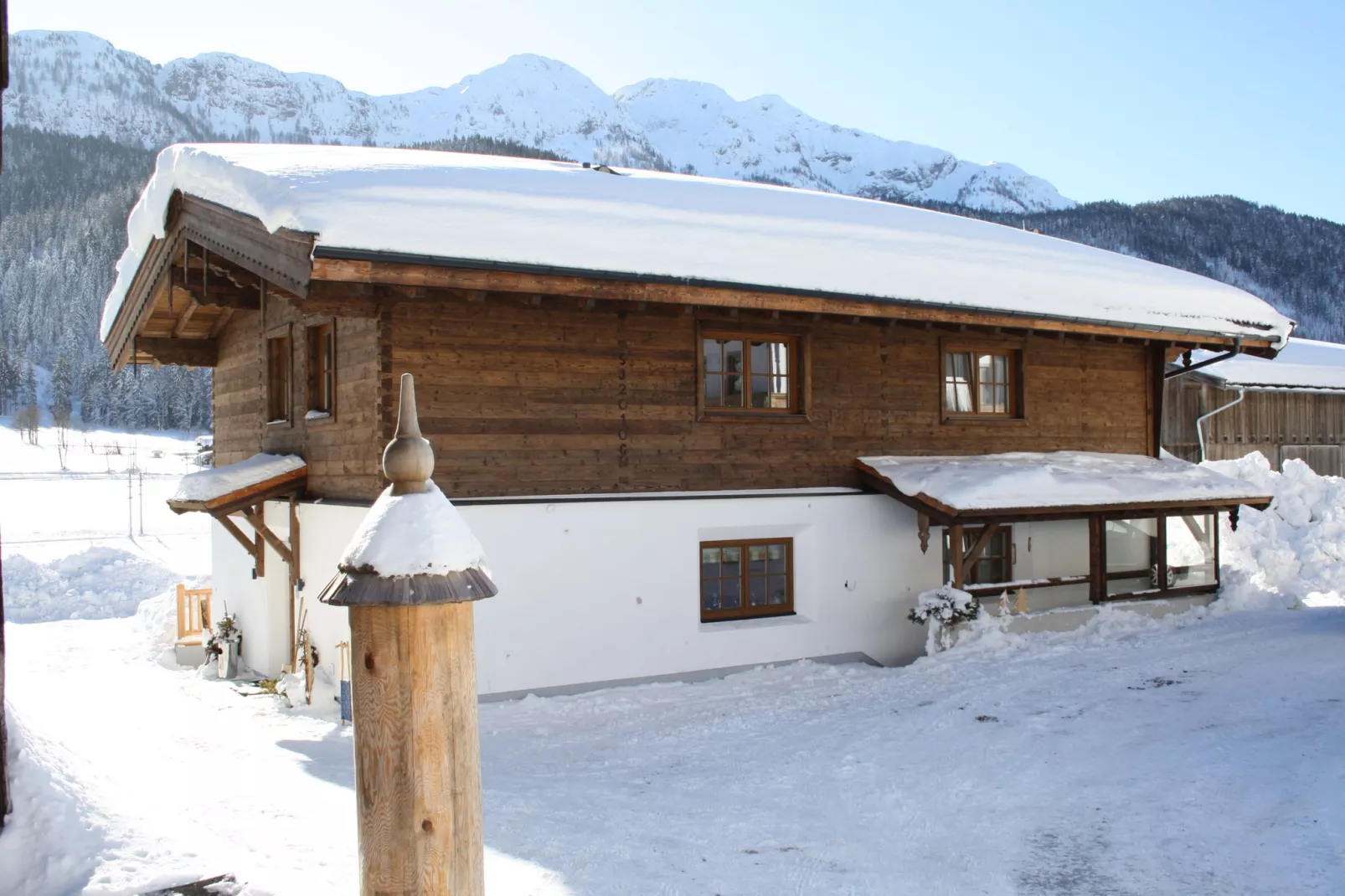 Apartment Lahnerhorn-Exterieur winter