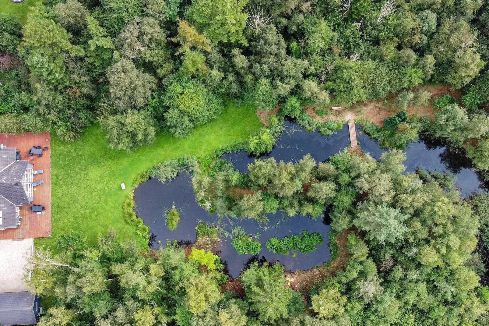 Sfeervol vakantiehuis in Funen met grote panormaische ramen-Buitenlucht